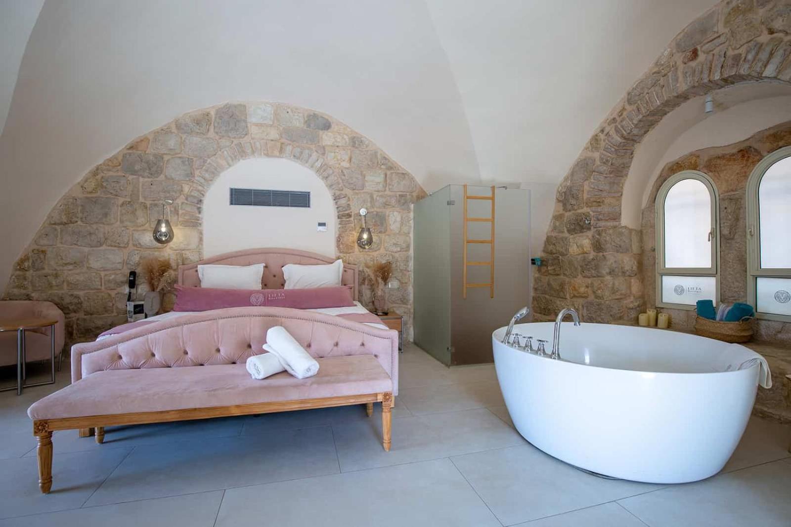 Lifta Boutique Hotel & Spa Jerusalém Quarto foto