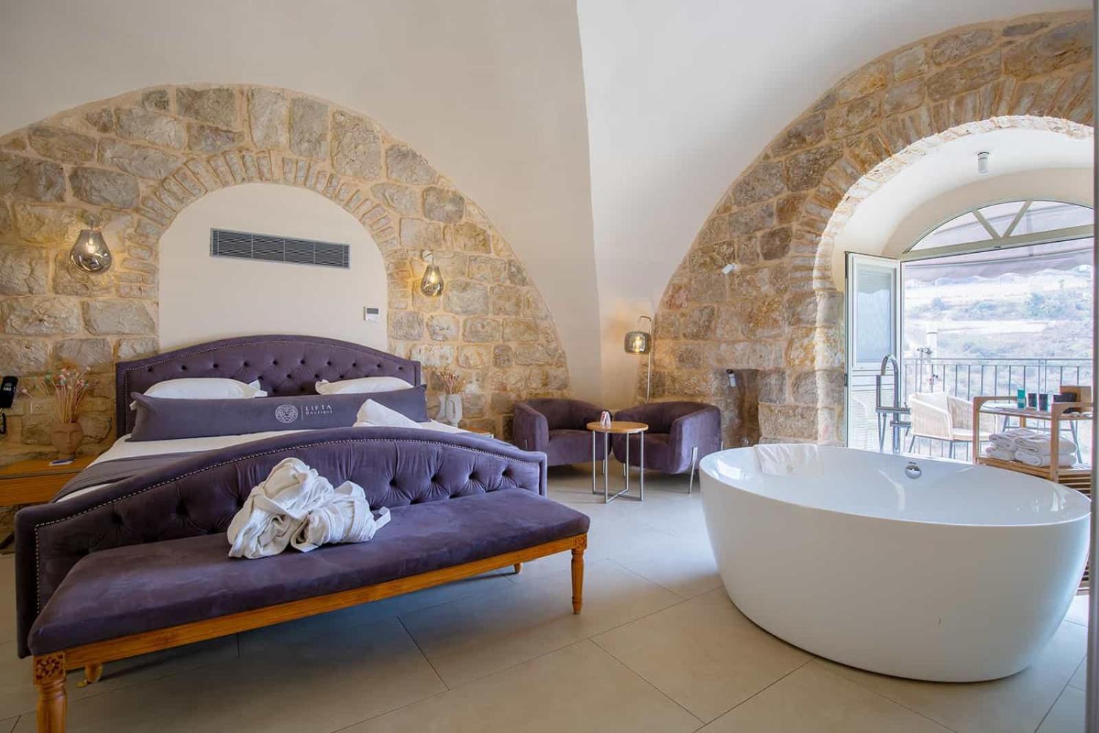 Lifta Boutique Hotel & Spa Jerusalém Quarto foto